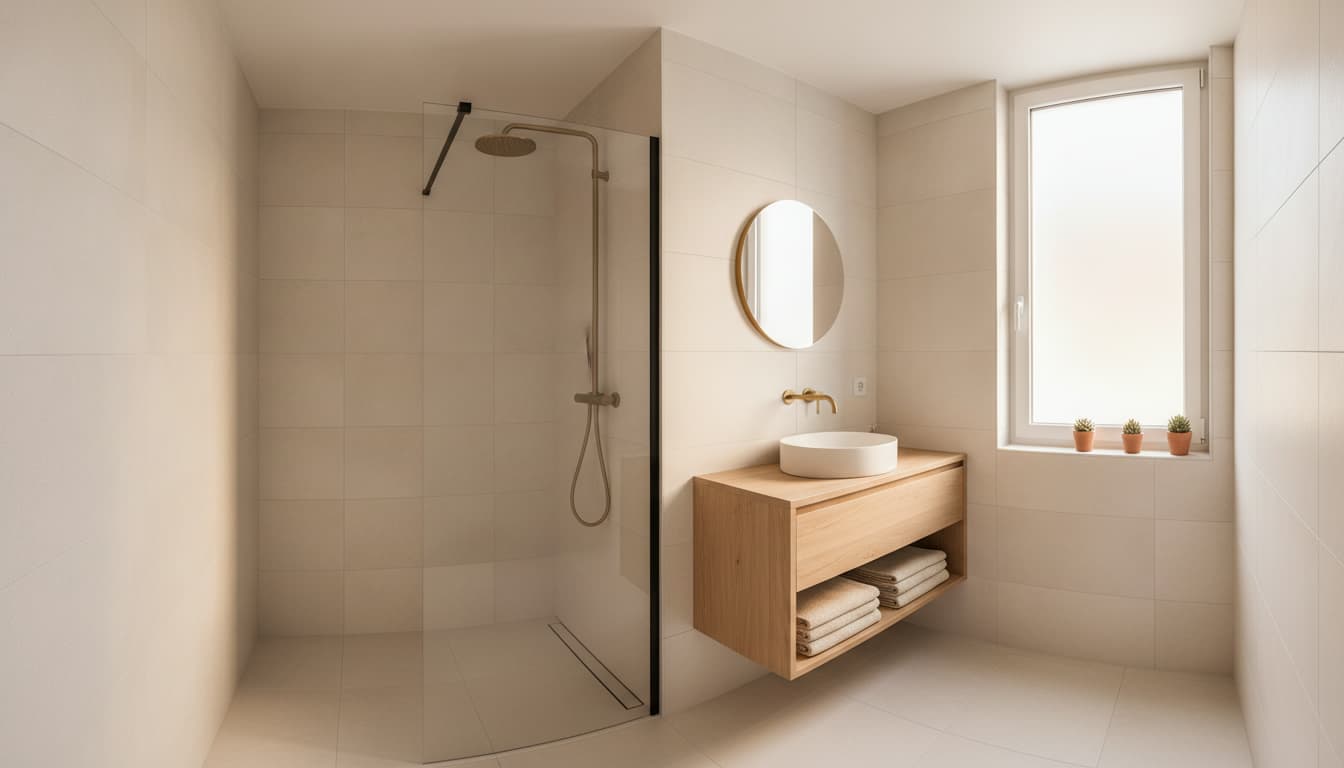 Salle de bain rénovée — visuel d'illustration